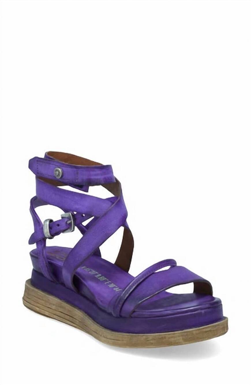 NEW A.S.98 women's labo sandal in toxic purple